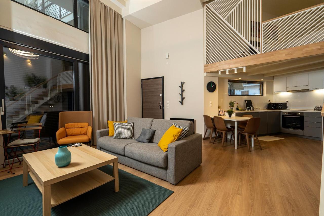 City Center Ground Loft - Ioannina Bagian luar foto