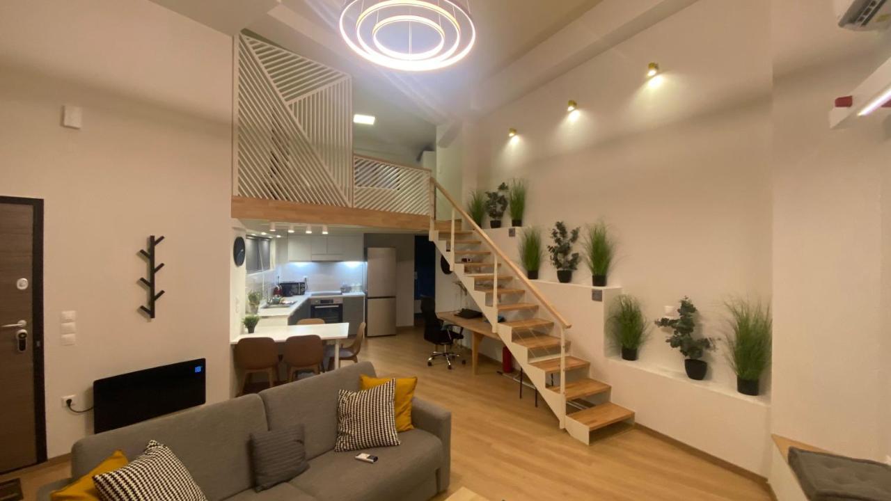 City Center Ground Loft - Ioannina Bagian luar foto